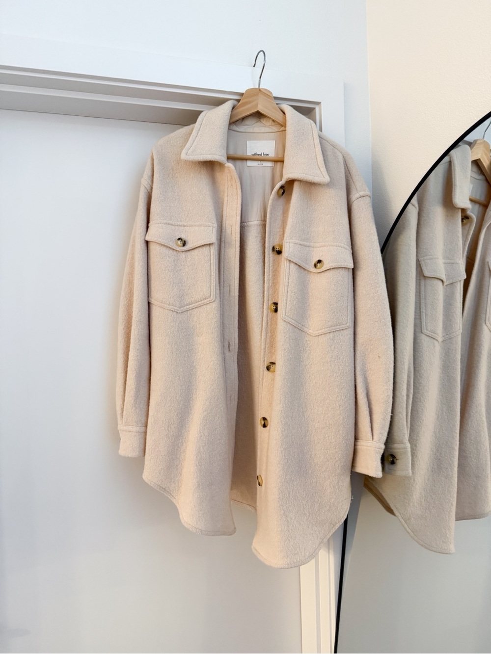 Aritzia Wilfred The Ganna Shirt Jacket